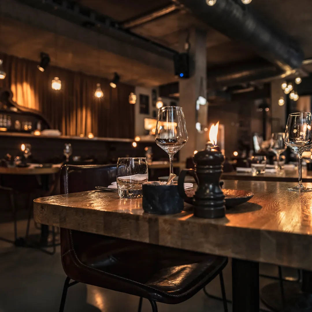 Chique restaurant design